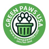 Green PAWS USA logo - Similar company to Cc Media