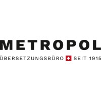 METROPOL AG, erstes Schweizer Übersetzungsbüro logo - Similar company to 🎯 Great Words 🎯 Translation And Linguistic Consultancy