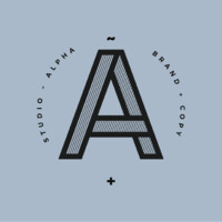 Studio Alpha ~ Brand + Copy logo - Similar company to Grid - Design Studio