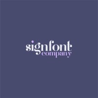 SignFontCo logo - Similar company to Asme Teknik