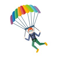 Fallschirm logo - Similar company to Mind Parachutes