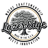 LazerEdge logo - Similar company to Frankensteinman - Halloween Haunt Consultants