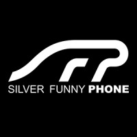 Silver Funny Phone logo - Similar company to Ille
