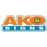 AKO Signs logo - Similar company to The Studio Temporary