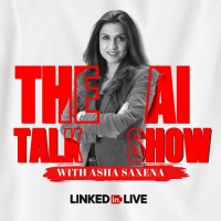 The AI Talk Show with Asha Saxena logo - Similar company to Podcasthers