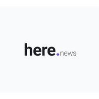 Here.news logo - Similar company to Fabricatorz Foundation