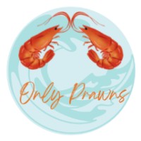 Only Prawns logo - Similar company to Great British Prawns Ltd