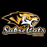 Sheffield Sabrecats Pom Cheerleading logo - Similar company to Future Cheer Limited