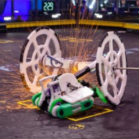 Team HUGE - Battlebots logo - Similar company to Battlebots