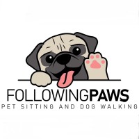 Following Paws Pet Services logo - Similar company to Mmuse