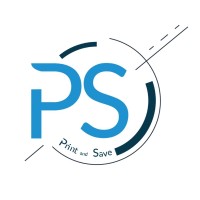 Print and Save logo - Similar company to Vancouver Printing
