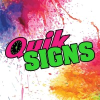 Quik Signs logo - Similar company to Foxprint