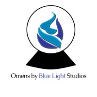 Omens by Blue Light Studios logo - Similar company to Cherry Tree Studio