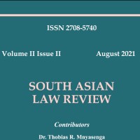 South Asian Law Review (Salr)