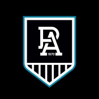Port Adelaide FC logo - Similar company to Adelaide Oval