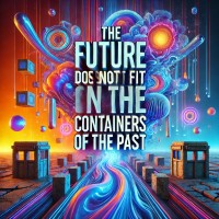The Future Does Not Fit In The Containers of the Past Initiative logo - Similar company to The Athena Project