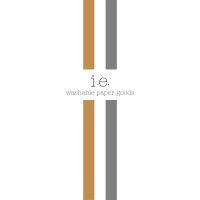 i.e. washable paper goods logo - Similar company to Pergamo Paper Goods