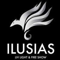 Ilusias UV Light & Fire show logo - Similar company to White Circus