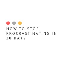 How to Stop Procrastinating in 30 Days logo - Similar company to Theacceleratedleap
