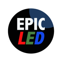 Epic-LED MX logo - Similar company to E-Fácill. Iluminación Led.