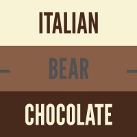 Italian Bear Chocolate logo - Similar company to Dmed - Solutions For Infection Control