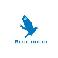 Blue Inicio logo - Similar company to The Delivery Space