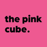 the pink cube. logo - Similar company to Riza Press