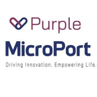 Purple MicroPort Cardiovascular logo - Similar company to Vitatron