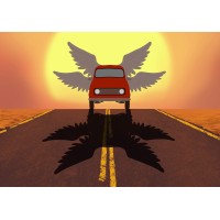 L'équipage aux 8 ailes logo - Similar company to Green Drive - Tesla Accessories