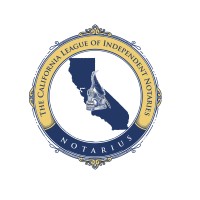 The California League of Independent Notaries logo - Similar company to Lemon Tree Translations
