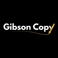 Gibson Copy - Website Copywriting logo - Similar company to Aftl