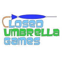 Closed Umbrella Games logo - Similar company to Kitbash Games