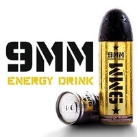 9MM Energy Drink logo - Similar company to 9Mm Energy Drink