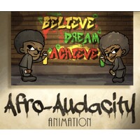 Afro-Audacity Animation logo - Similar company to No Studio In Particular Ltd