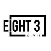 Eight 3 Civil logo - Similar company to Tecorp Pty Ltd