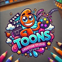 Toons creation studio logo - Similar company to Funny Jokes Studio