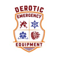 Derotic Emergency Equipment logo - Similar company to National Emergency Services Museum