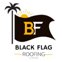 Black Flag Roofing logo - Similar company to 10 Gage Ridge Roofing