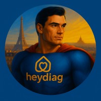 Heydiag.fr 🚀 Diagnostic immobilier IDF logo - Similar company to Extradiag
