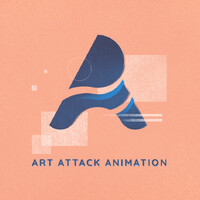 Art Attack Animation logo - Similar company to Taken Studio