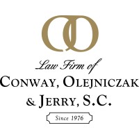 Law Firm of Conway, Olejniczak & Jerry, S.C. logo - Similar company to Esquire Interactive Llc