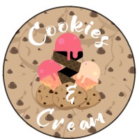 Cookies N Cream logo - Similar company to Marvel Cake
