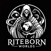 Riteborn Worlds logo - Similar company to Totemware Production