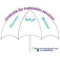 Umbrella for translation services logo - Similar company to Digit 9