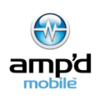 Amp'd Mobile logo - Similar company to Icebox - Ice Specialist