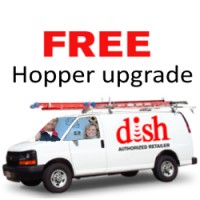 A&M Satellite DISH Network Authorized Retailer logo - Similar company to Dishone