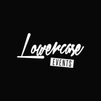 Lowercase Events logo - Similar company to Student Event Tickets