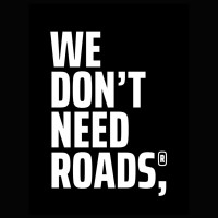 We Don't Need Roads logo - Similar company to Ginger Burgeap