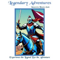 Legendary Adventures Entertainment logo - Similar company to Midnight Mansion