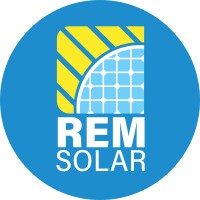 REM Solar logo - Similar company to Solar Joint